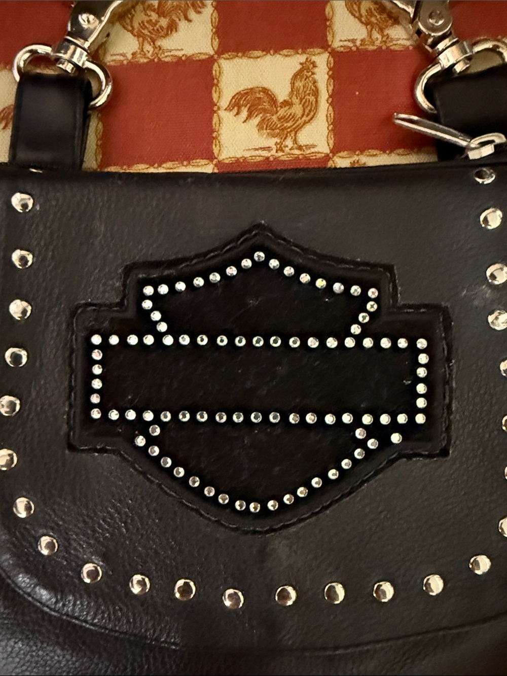 Black Studded Mini Crossbody Bag - Unbranded - Picture 15 of 15